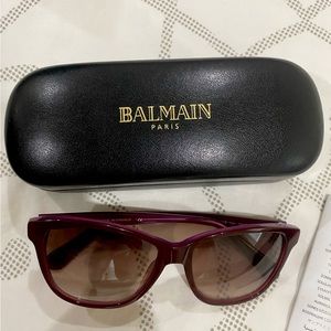 Balmain BL2025 C02 Women's Red Pink Sunglasses Shades 55/15/140